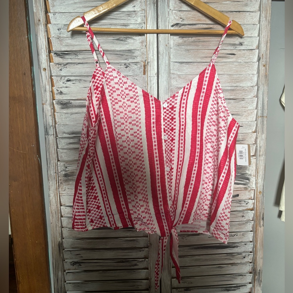 Boho button camisole